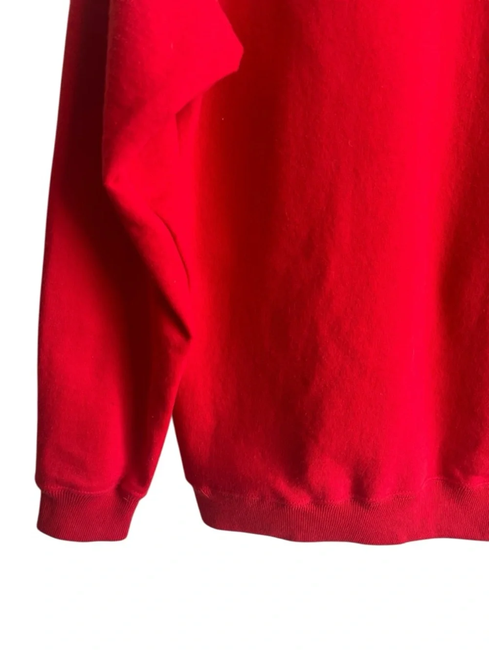 Club Monaco CMX Sweatshirt Red Crewneck Logo 90s Retro - Picture 7 of 10